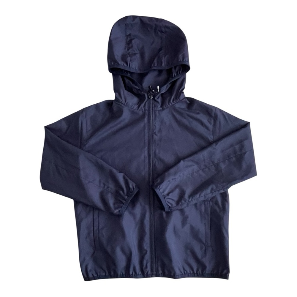 UNICLO Kids Navy Hooded Windbreaker Jacket
